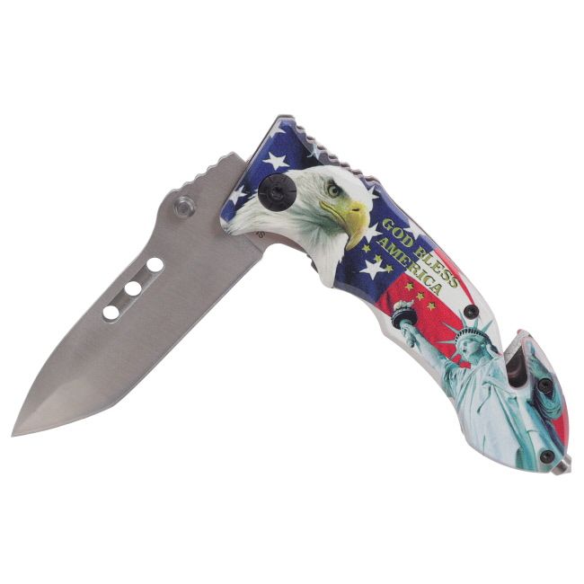LIBERTY STAINLESS STEEL FOLDING KNIFE