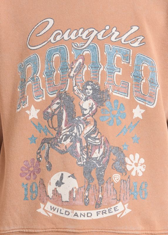 ROCK &amp; ROLL COWGIRLS RODEO PULLOVER