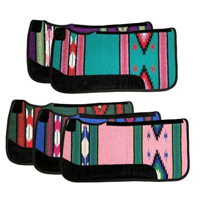 SHOWMAN CONTOURED FELT SADDLE PAD, 32"X32"