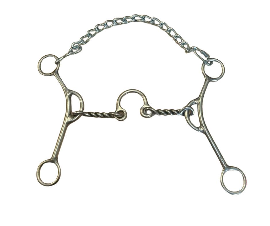 #LSMIKEY L &amp; W BITS LONG SHANK MIKEY TWISTED PORT