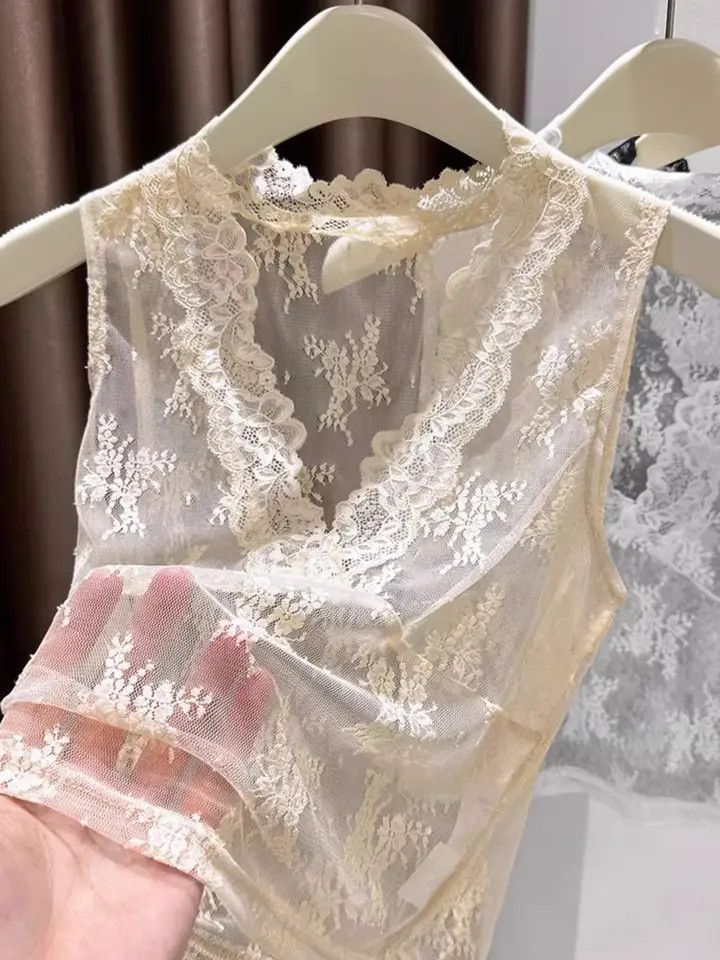 Floral Lace Sheer Tank