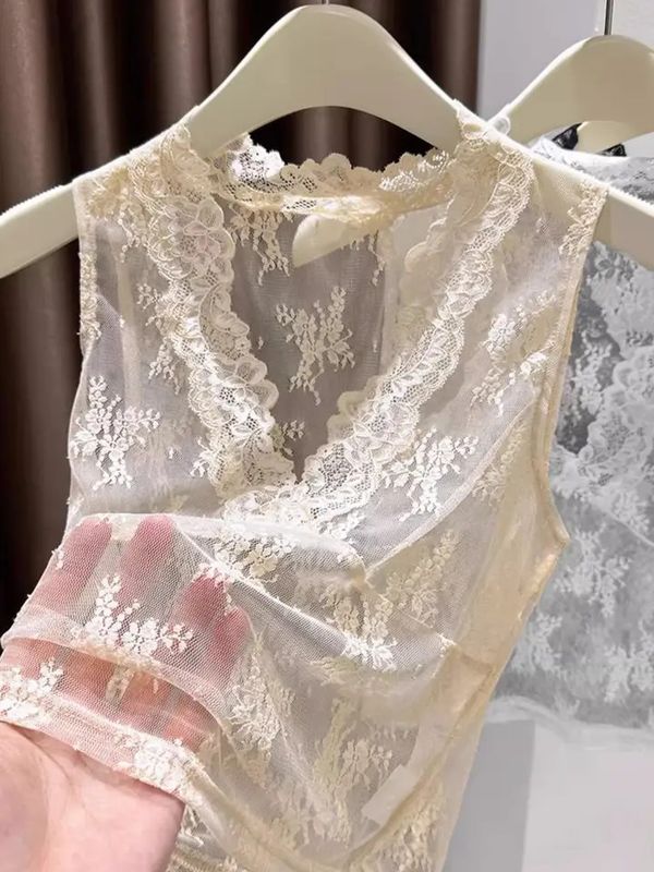 Floral Lace Sheer Tank