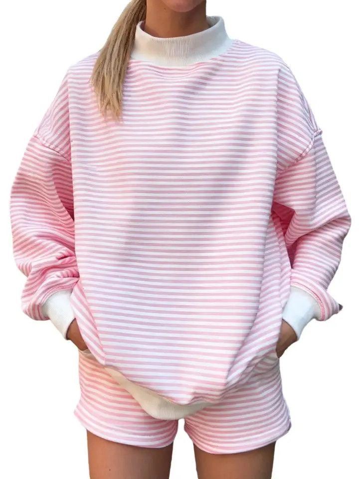 Old School Mock Neck Sweatshirt