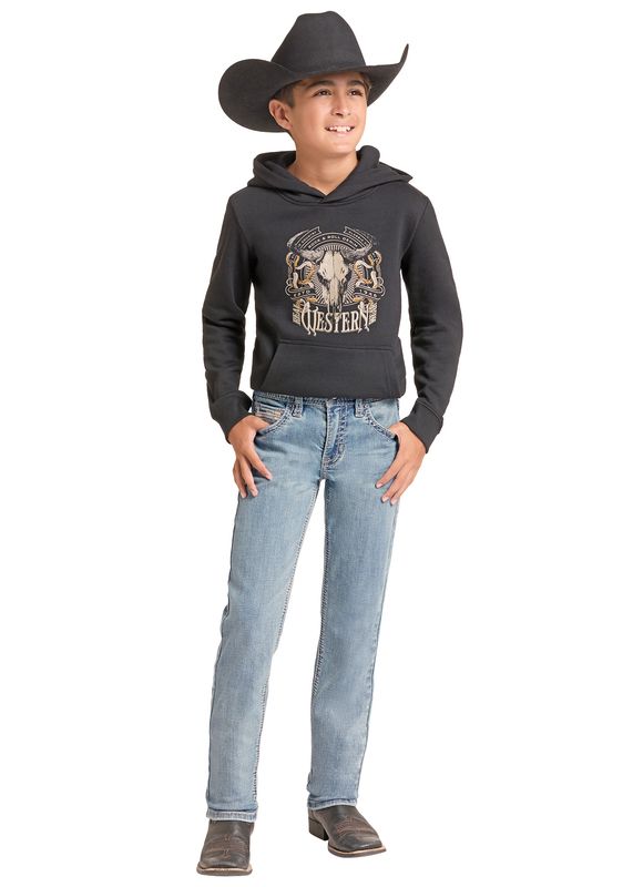 ROCK &amp; ROLL REVOLVER SLIM FIT BOOTCUT JEAN