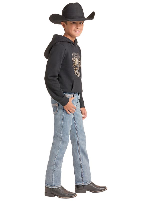 ROCK &amp; ROLL REVOLVER SLIM FIT BOOTCUT JEAN