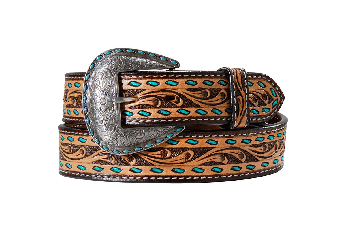 ANGEL RANCH BUCK LACE BELT