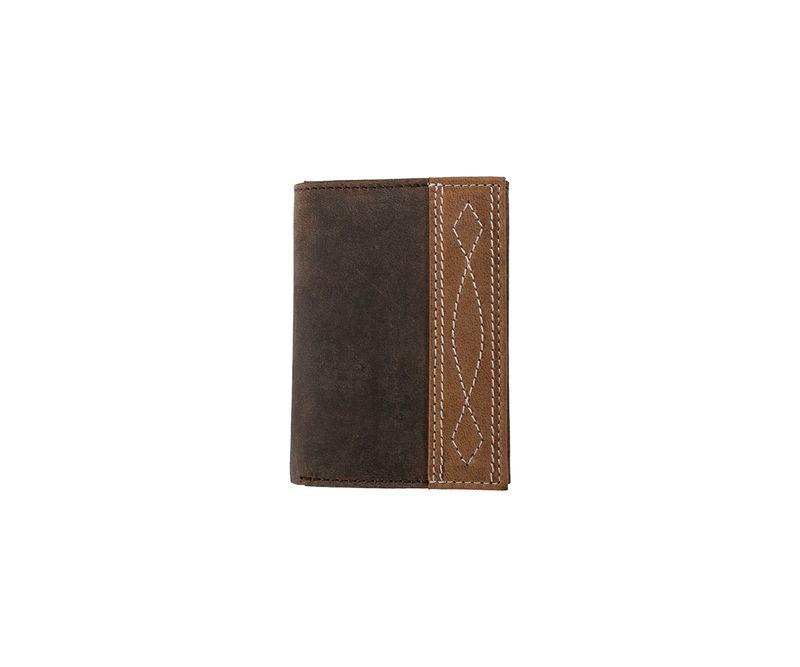 NOCONA BOOTSTITCH TRIFOLD WALLET