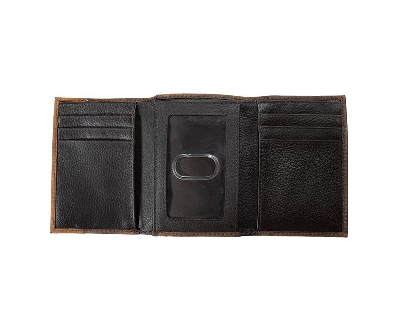 NOCONA BOOTSTITCH TRIFOLD WALLET