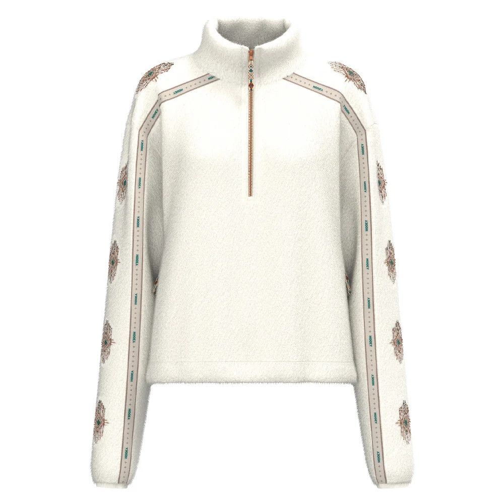 HOOEY "MIA" TEDDY FLEECE PULLOVER
