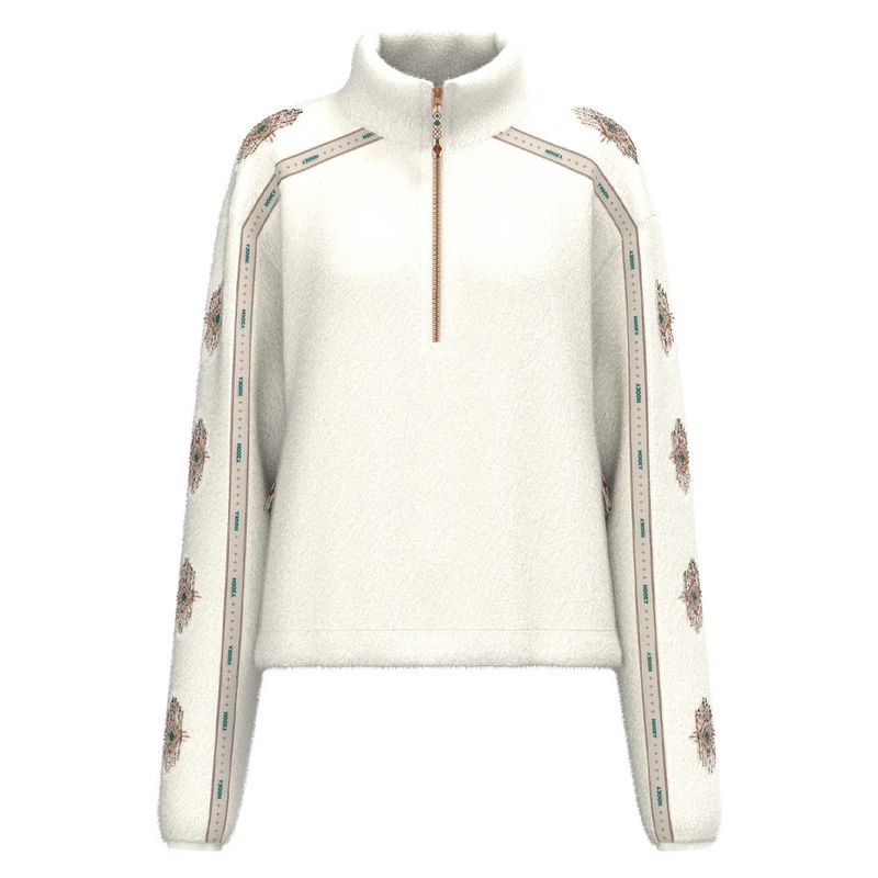 HOOEY "MIA" TEDDY FLEECE PULLOVER