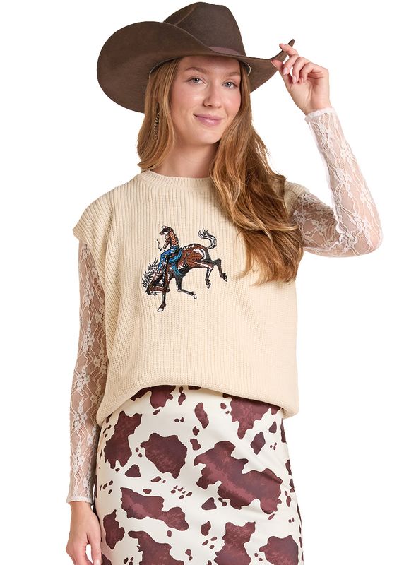 ROCK &amp; ROLL TURTLENECK TOP