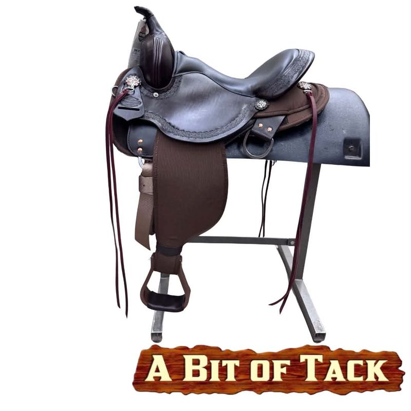 16" Circle Y Daisetta Cordura Trail Saddle - Extra Wide