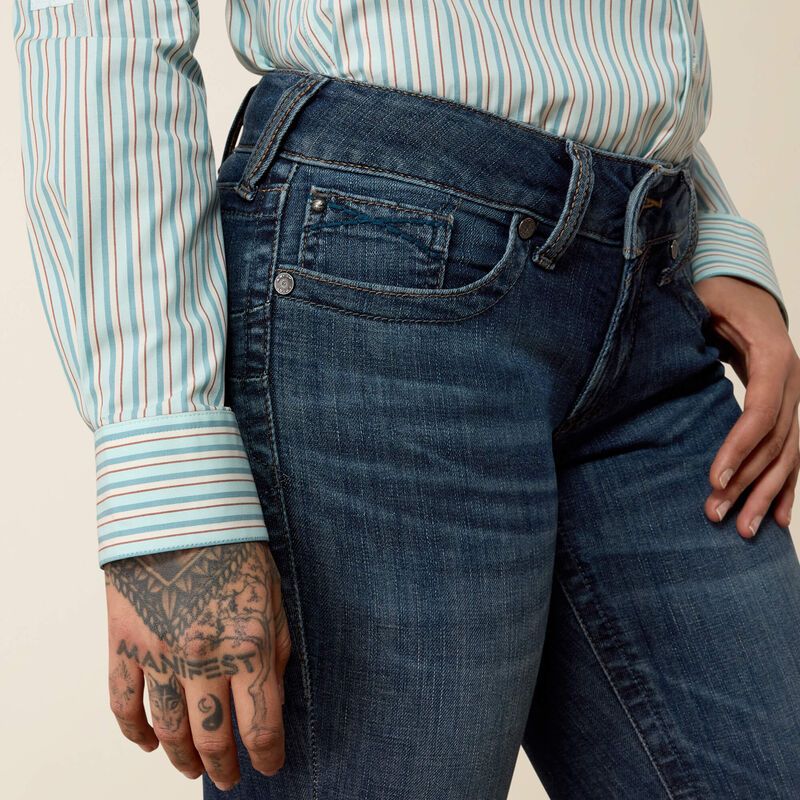 ARIAT LUISA MID RISE BOOT CUT JEAN