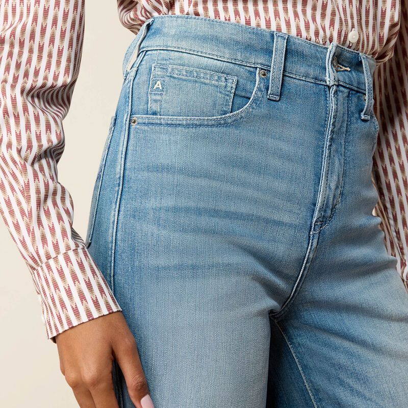 ARIAT LUANA ULTRA HIGH RISE WIDE LEG JEAN