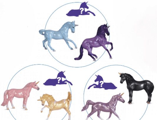 BREYER UNICORN FOAL SURPRISE