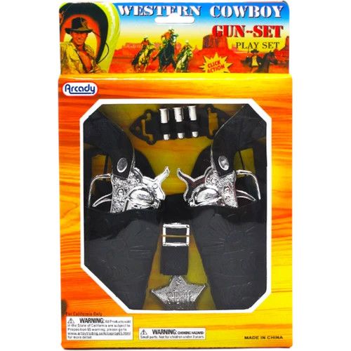 ARCADY WESTERN COWBOY GUN SET