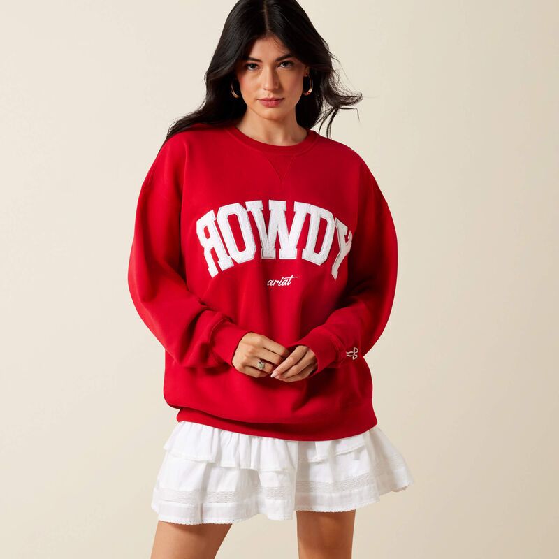 ARIAT COLLEGIATE OVERSIZE SWEATSHIRT