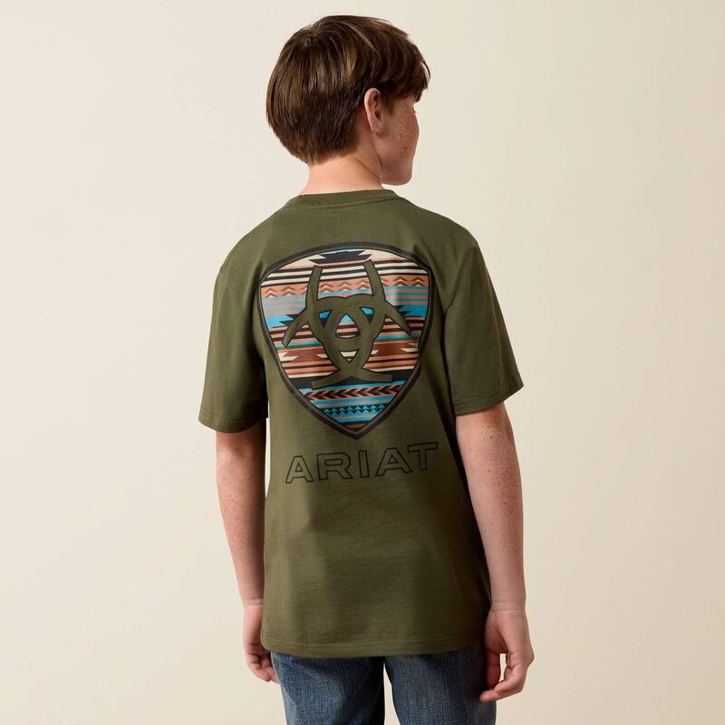 ARIAT RUST SERAPE SHIELD T-SHIRT