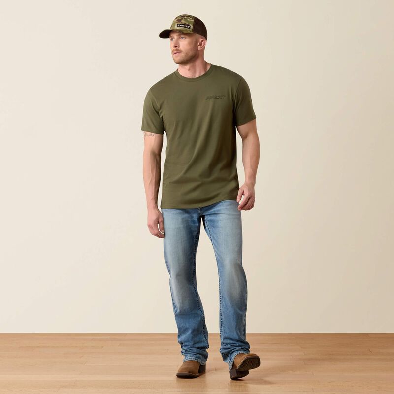 ARIAT RUST SERAPE SHIELD T-SHIRT
