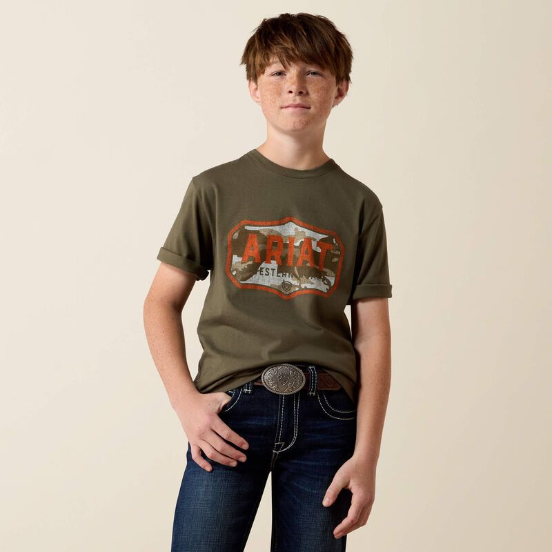 ARIAT WILD CREEK CAMO T-SHIRT