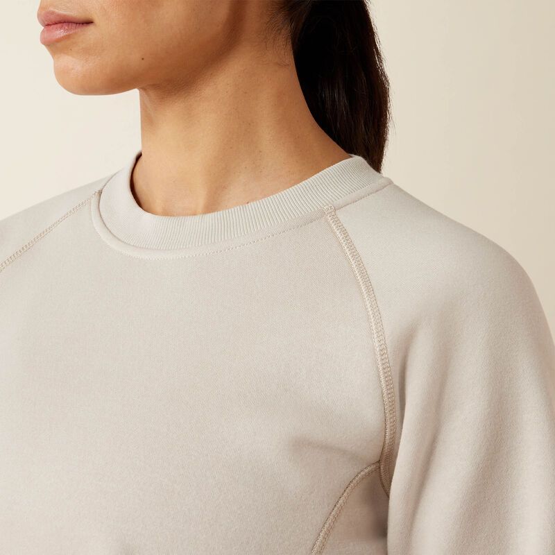 ARIAT REBAR LIGHTWEIGHT FLEECE SWEATSHIRT