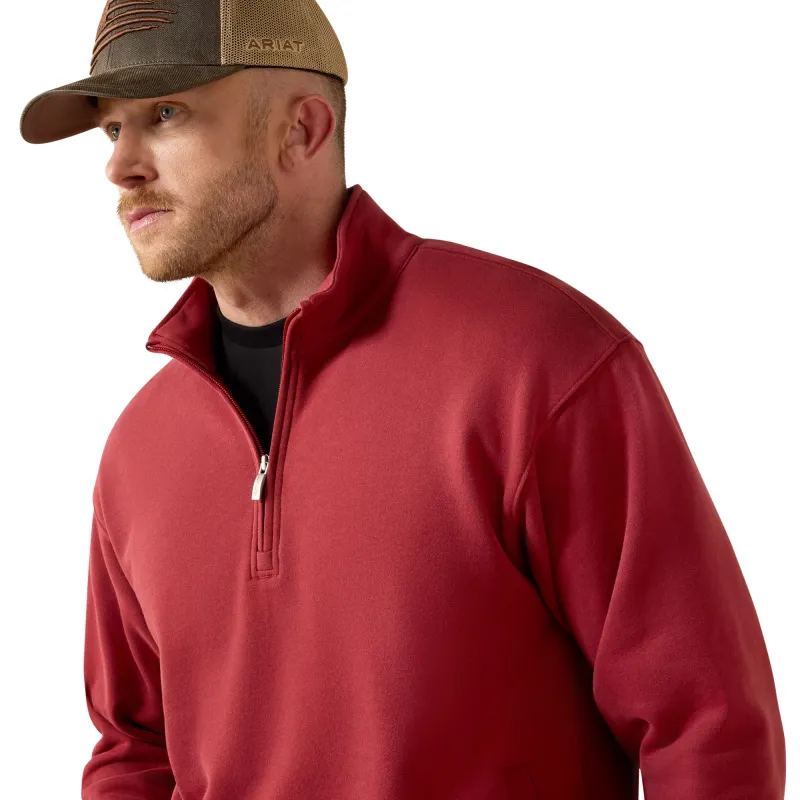 ARIAT CORE 1/4 ZIP SWEATSHIRT