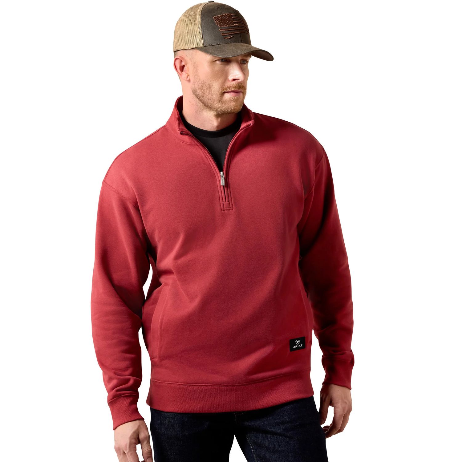 ARIAT CORE 1/4 ZIP SWEATSHIRT ARIAT CORE 1/4 ZIP SWEATSHIRT
