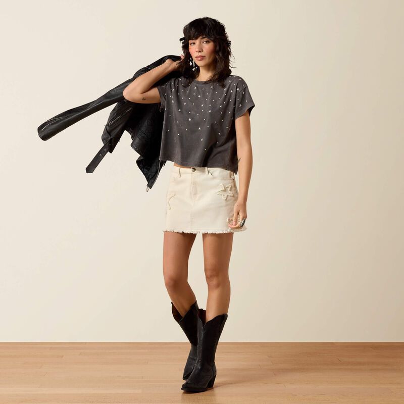ARIAT STAR STUDDED T-SHIRT