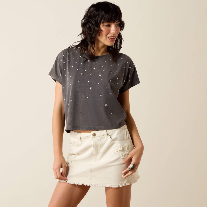 ARIAT STAR STUDDED T-SHIRT