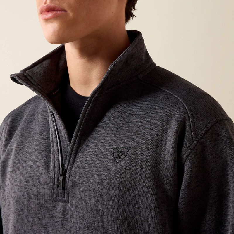 ARIAT CALDWELL 1/4 ZIP SWEATER