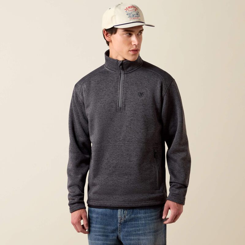 ARIAT CALDWELL 1/4 ZIP SWEATER