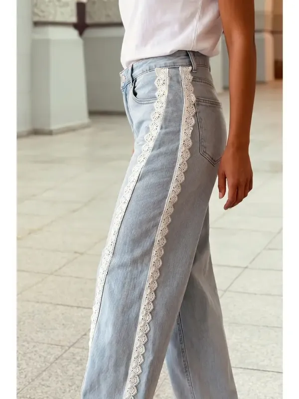 Lace Detail Jean