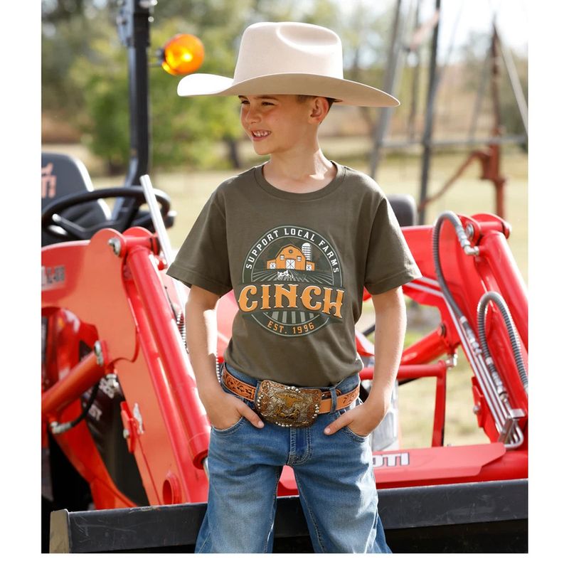 CINCH SUPPORT LOCAL FARMERS TEE
