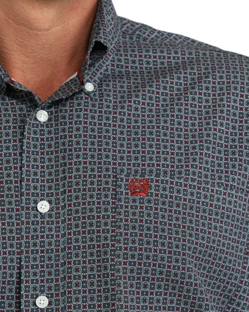 CINCH ARENAFLEX GEOMETRIC WESTERN SHIRT