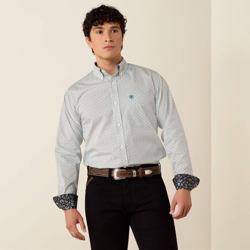 ARIAT WRINKLE FREE BRYTON FITTED SHIRT