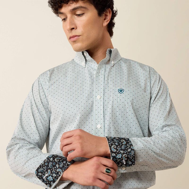 ARIAT WRINKLE FREE BRYTON FITTED SHIRT