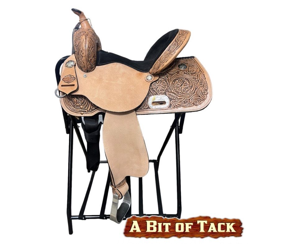 14" Circle Y High Horse Mansfield Barrel Saddle - Wide Fit