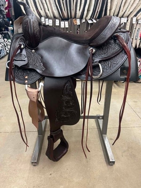 16" Circle Y Oyster Creek Trail Saddle - X-Wide
