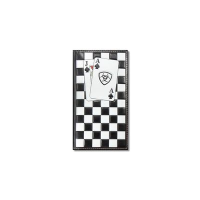 ARIAT CHECKERBOARD RODEO WALLET