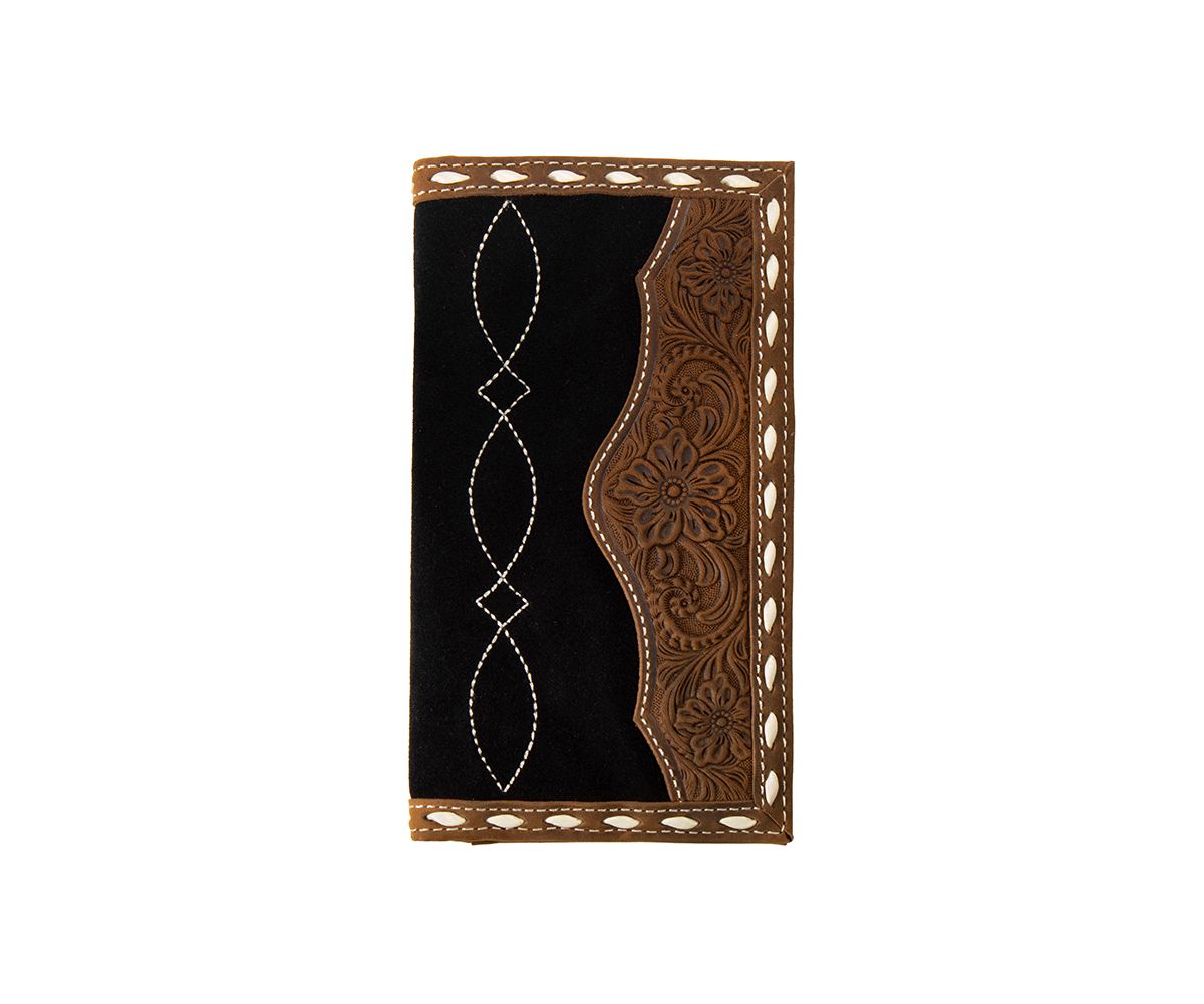 3D SCALLOPED OVERLAY RODEO WALLET