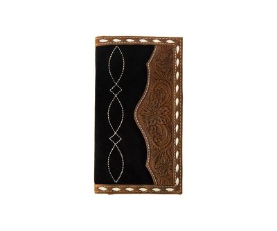3D SCALLOPED OVERLAY RODEO WALLET