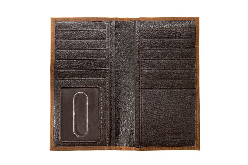 3D SCALLOPED OVERLAY RODEO WALLET