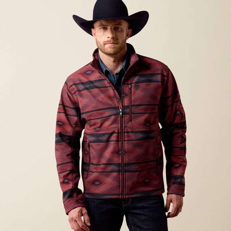 ARIAT LOGO SOFTSHELL JACKET
