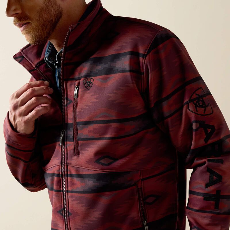 ARIAT LOGO SOFTSHELL JACKET
