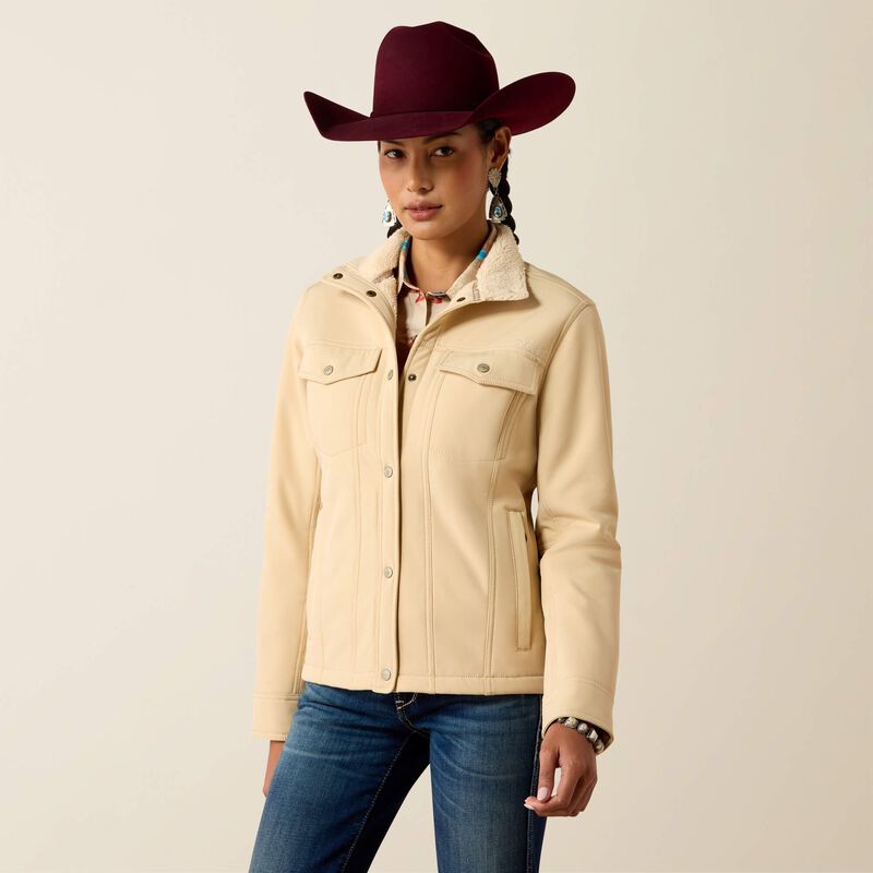 ARIAT BERBER BACK SOFTSHELL JACKET