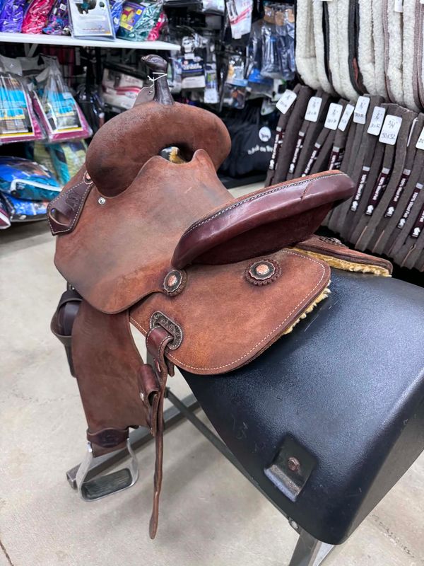 12.5" Used Burns Saddle