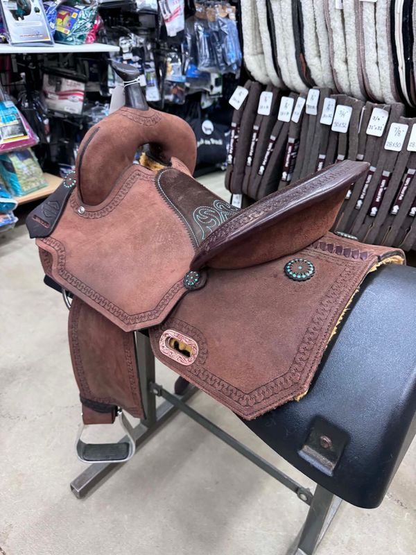 14.5" Used Circle Y Lindale Barrel Saddle