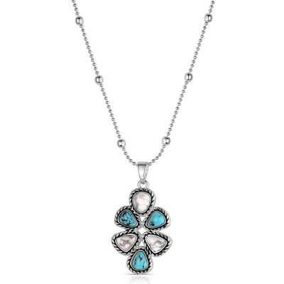 MONTANA SILVERSMITHS DAKOTA SKIES TURQUOISE NECKLACE