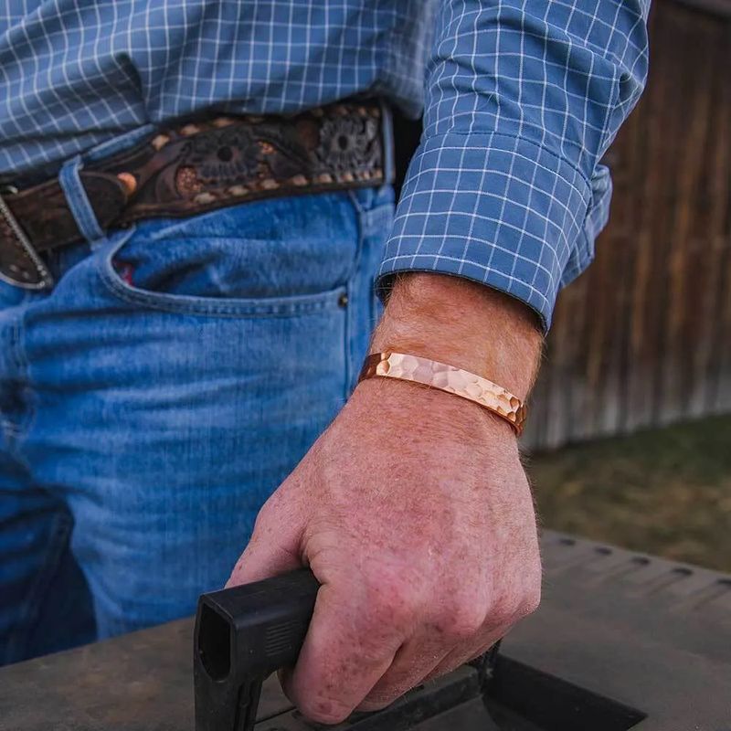 MONTANA SILVERSMITHS BEATEN PATH CUFF BRACELET