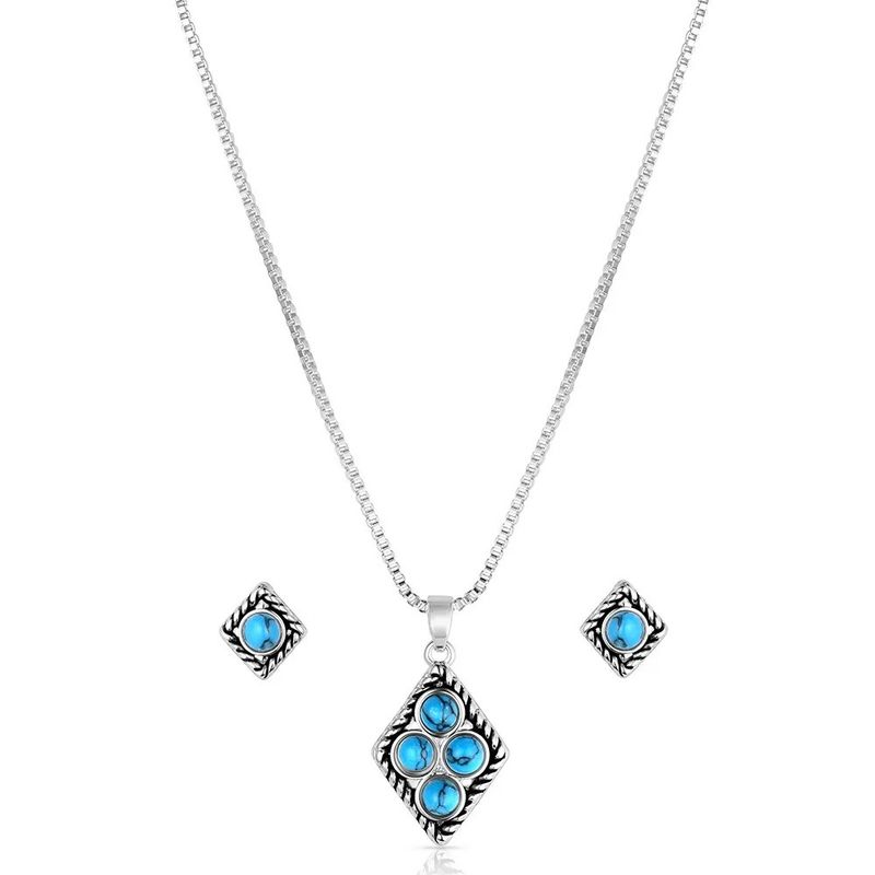 MONTANA SILVERSMITHS BLUEBIRD SKIES JEWELRY SET